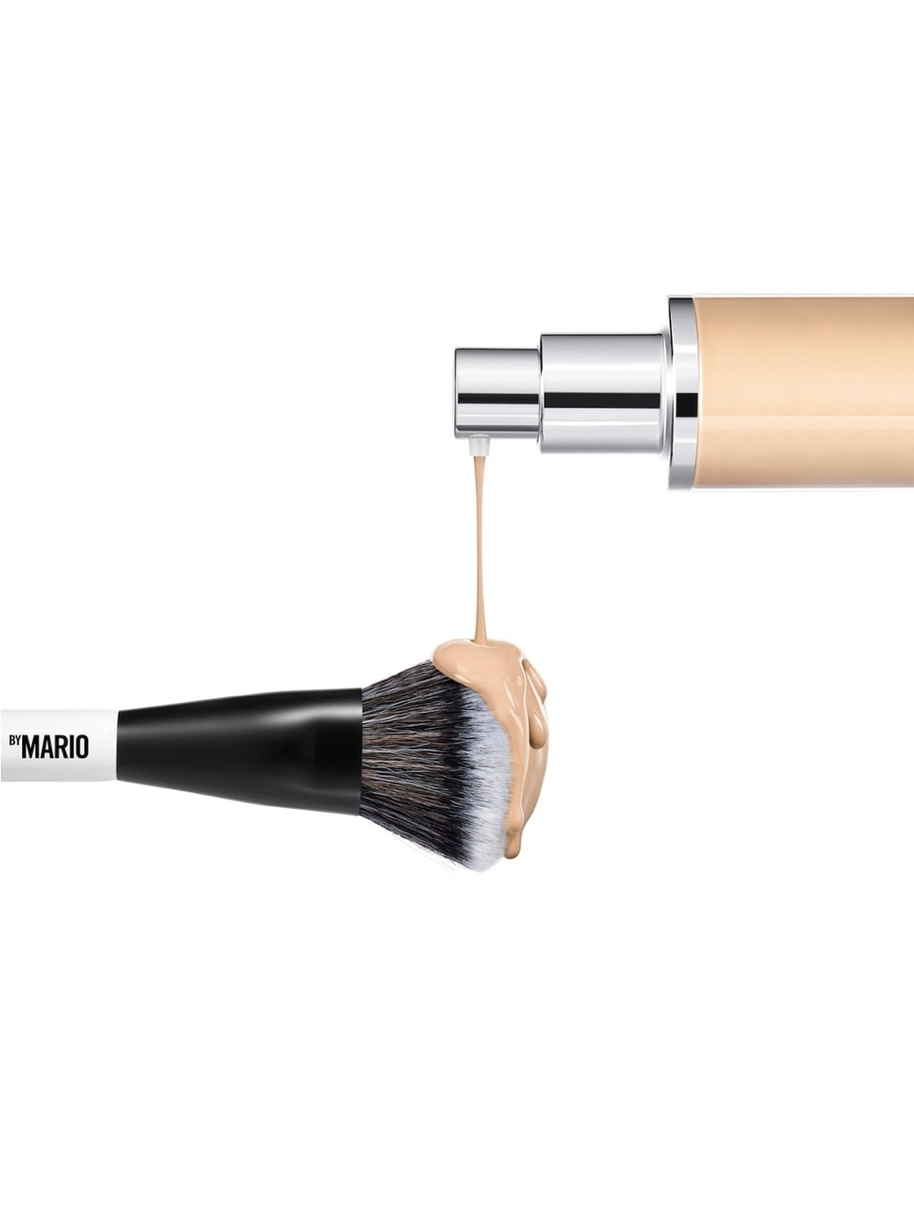 Makeup by Mario F4 Double-Ended Foundation Brush - Picture 2 of 3